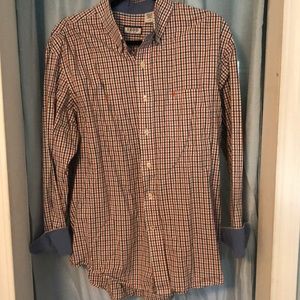 Men’s size large Izod button up shirts.